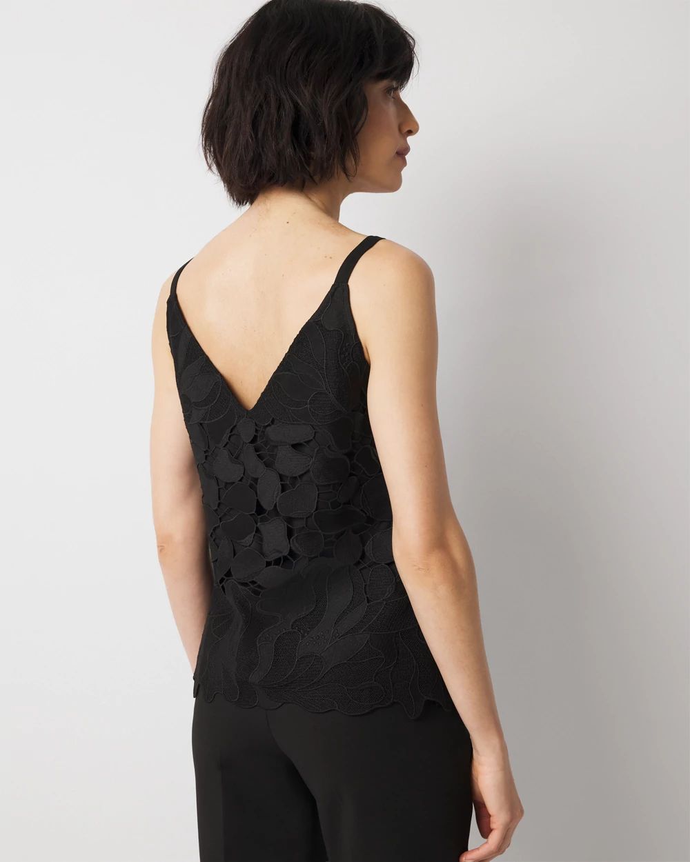 Floral Lace Cami | White House Black Market